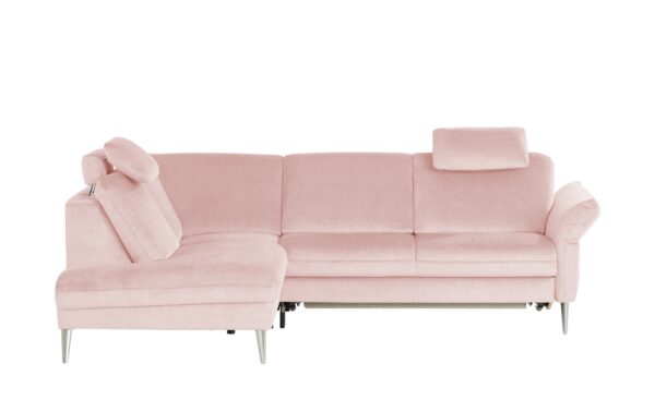 meinSofa Ecksofa  Helen ¦ rosa/pink ¦ Maße (cm): B: 249 H: 83 T: 185 Polstermöbel > Sofas > Ecksofas - Höffner