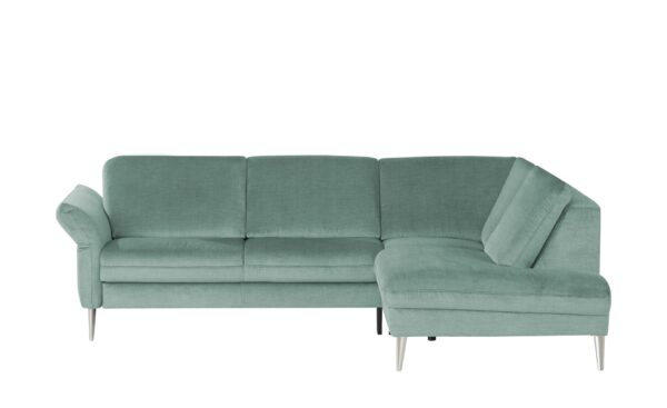 meinSofa Ecksofa  Helen ¦ grün ¦ Maße (cm): B: 249 H: 83 T: 185 Polstermöbel > Sofas > Ecksofas - Höffner