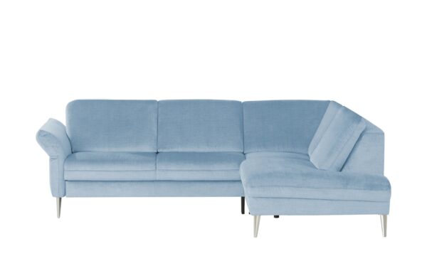 meinSofa Ecksofa  Helen ¦ blau ¦ Maße (cm): B: 249 H: 83 T: 185 Polstermöbel > Sofas > Ecksofas - Höffner