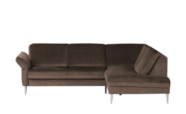 meinSofa Ecksofa  Helen ¦ braun ¦ Maße (cm): B: 249 H: 83 T: 185 Polstermöbel > Sofas > Ecksofas - Höffner