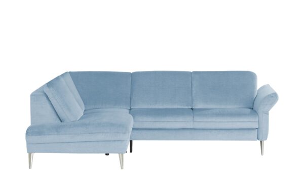 meinSofa Ecksofa  Helen ¦ blau ¦ Maße (cm): B: 249 H: 83 T: 185 Polstermöbel > Sofas > Ecksofas - Höffner