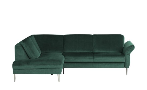 meinSofa Ecksofa  Helen ¦ grün ¦ Maße (cm): B: 249 H: 83 T: 185 Polstermöbel > Sofas > Ecksofas - Höffner