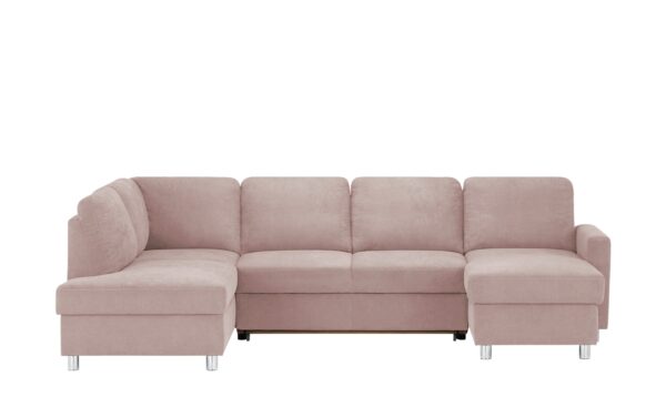 switch Wohnlandschaft  Milana ¦ rosa/pink ¦ Maße (cm): B: 294 H: 82 T: 160 Polstermöbel > Sofas > Ecksofas - Höffner