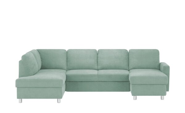 switch Wohnlandschaft  Milana ¦ grün ¦ Maße (cm): B: 294 H: 82 T: 160 Polstermöbel > Sofas > Ecksofas - Höffner