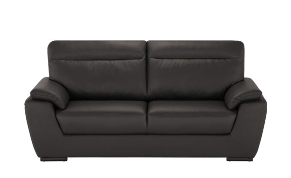 Ledersofa  Brandy II ¦ braun ¦ Maße (cm): B: 224 H: 95 T: 100 Polstermöbel > Sofas > 3-Sitzer - Höffner