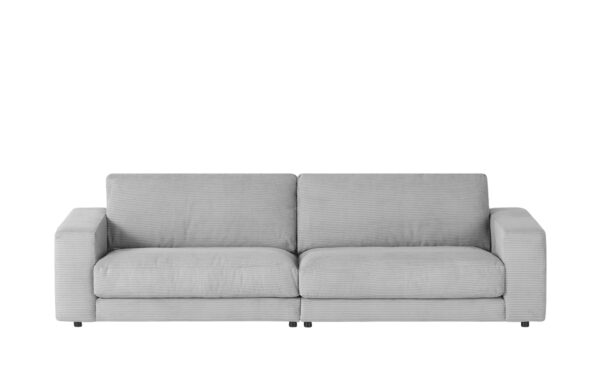 VIVA Sofa Cord Sila ¦ grau ¦ Maße (cm): B: 290 H: 85 T: 107 Polstermöbel > Sofas > 3-Sitzer - Höffner