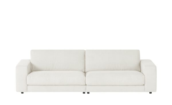 VIVA Sofa Cord Sila ¦ weiß ¦ Maße (cm): B: 290 H: 85 T: 107 Polstermöbel > Sofas > 3-Sitzer - Höffner