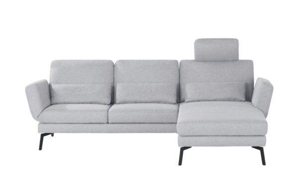 Ecksofa mit Funktion  Twister ¦ grau ¦ Maße (cm): B: 275 H: 93 T: 191 Polstermöbel > Sofas > Ecksofas - Höffner