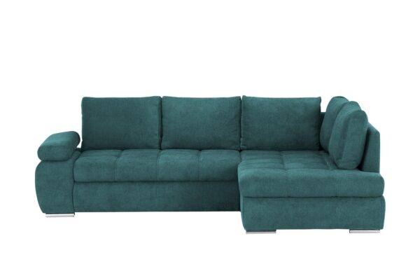 switch Ecksofa  Sky ¦ türkis/petrol ¦ Maße (cm): B: 265 H: 89 T: 175 Polstermöbel > Sofas > Ecksofas - Höffner