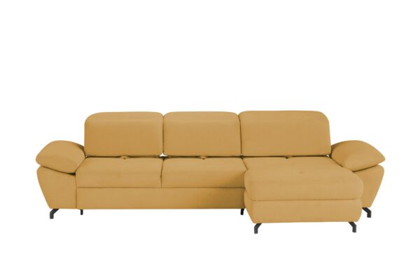 switch Ecksofa  Paolo ¦ gelb ¦ Maße (cm): B: 292 H: 84 T: 192 Polstermöbel > Sofas > Ecksofas - Höffner