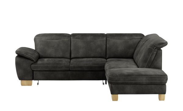 meinSofa Ecksofa  Raica ¦ grau ¦ Maße (cm): B: 266 H: 91 T: 243 Polstermöbel > Sofas > Ecksofas - Höffner