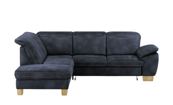 meinSofa Ecksofa  Raica ¦ blau ¦ Maße (cm): B: 266 H: 91 T: 243 Polstermöbel > Sofas > Ecksofas - Höffner