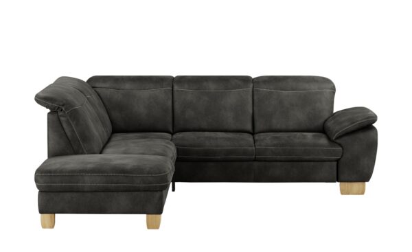 meinSofa Ecksofa  Raica ¦ grau ¦ Maße (cm): B: 266 H: 91 T: 243 Polstermöbel > Sofas > Ecksofas - Höffner