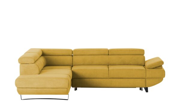 switch Ecksofa  Gio ¦ gelb ¦ Maße (cm): B: 263 H: 74 T: 200 Polstermöbel > Sofas > Ecksofas - Höffner