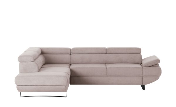 switch Ecksofa  Gio ¦ rosa/pink ¦ Maße (cm): B: 263 H: 74 T: 200 Polstermöbel > Sofas > Ecksofas - Höffner