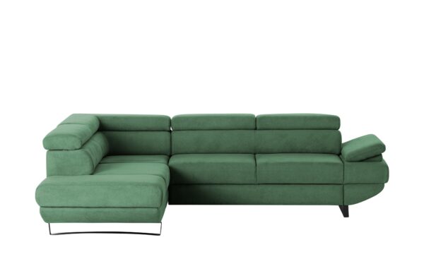 switch Ecksofa  Gio ¦ grün ¦ Maße (cm): B: 263 H: 74 T: 200 Polstermöbel > Sofas > Ecksofas - Höffner