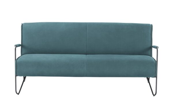 KOINOR Ledersofa  Gomera ¦ türkis/petrol ¦ Maße (cm): B: 175 H: 74 T: 91 Polstermöbel > Sofas > 2-Sitzer - Höffner