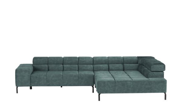 pop Ecksofa  Willow ¦ blau ¦ Maße (cm): B: 321 H: 72 T: 216 Polstermöbel > Sofas > Ecksofas - Höffner