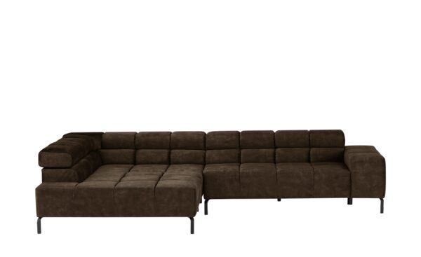 pop Ecksofa  Willow ¦ braun ¦ Maße (cm): B: 321 H: 72 T: 216 Polstermöbel > Sofas > Ecksofas - Höffner