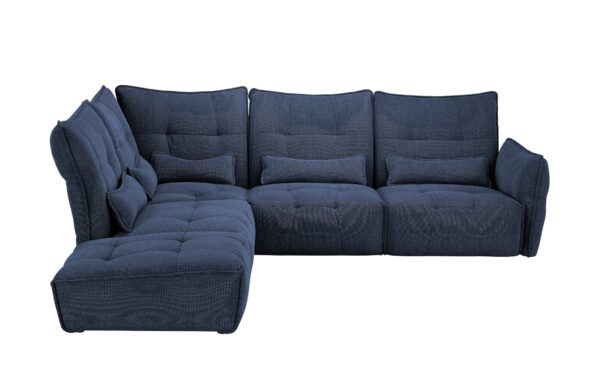 bobb Ecksofa  Jeaneva ¦ blau ¦ Maße (cm): B: 275 H: 101 T: 320 Polstermöbel > Sofas > Ecksofas - Höffner