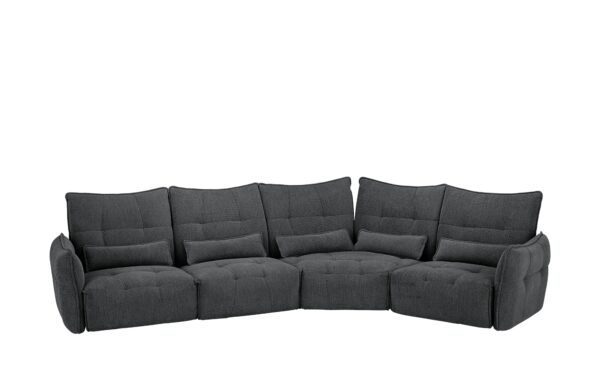 bobb Ecksofa  Jeaneva ¦ grau ¦ Maße (cm): B: 471 H: 101 T: 200 Polstermöbel > Sofas > Ecksofas - Höffner