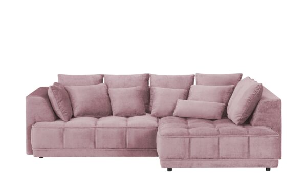 switch Ecksofa  Tiga ¦ rosa/pink ¦ Maße (cm): B: 285 H: 88 T: 205 Polstermöbel > Sofas > Ecksofas - Höffner