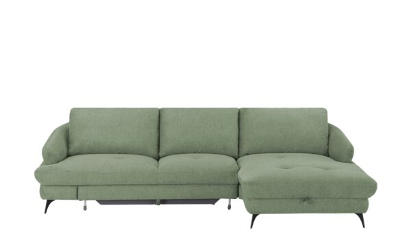 switch Ecksofa  Futuro ¦ grün ¦ Maße (cm): B: 292 H: 86 T: 180 Polstermöbel > Sofas > Ecksofas - Höffner