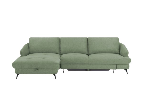 switch Ecksofa  Futuro ¦ grün ¦ Maße (cm): B: 292 H: 86 T: 180 Polstermöbel > Sofas > Ecksofas - Höffner