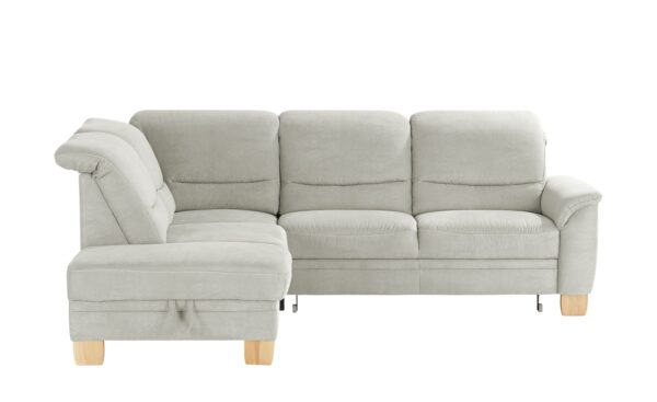 meinSofa Ecksofa  Liva ¦ grau ¦ Maße (cm): B: 254 H: 106 T: 224 Polstermöbel > Sofas > Ecksofas - Höffner