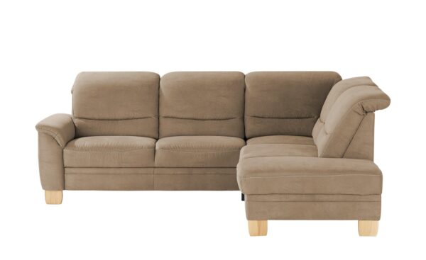 meinSofa Ecksofa  Liva ¦ braun ¦ Maße (cm): B: 254 H: 106 T: 224 Polstermöbel > Sofas > Ecksofas - Höffner