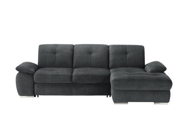 Ecksofa  Gladys ¦ schwarz ¦ Maße (cm): B: 282 H: 103 T: 197 Polstermöbel > Sofas > Ecksofas - Höffner