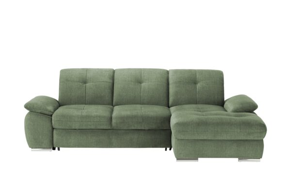 Ecksofa  Gladys ¦ grün ¦ Maße (cm): B: 282 H: 103 T: 197 Polstermöbel > Sofas > Ecksofas - Höffner