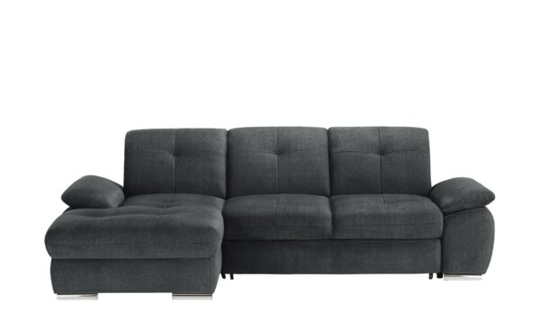 Ecksofa  Gladys ¦ schwarz ¦ Maße (cm): B: 282 H: 103 T: 197 Polstermöbel > Sofas > Ecksofas - Höffner