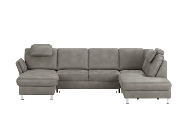 Mein Sofa bold Wohnlandschaft  Veit ¦ grau ¦ Maße (cm): B: 305 H: 90 T: 200 Polstermöbel > Sofas > Schlafsofas - Höffner