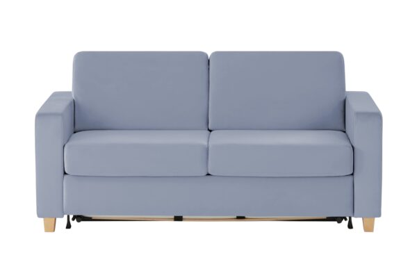 nehl Schlafsofa  Boston Deluxe ¦ blau ¦ Maße (cm): B: 199 H: 91 T: 103 Polstermöbel > Sofas > Einzelsofas - Höffner