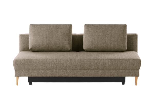 Schlafsofa  Genua ¦ braun ¦ Maße (cm): B: 205 H: 89 T: 104 Polstermöbel > Sofas > Einzelsofas - Höffner