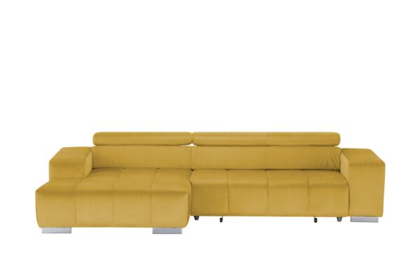 uno Ecksofa  Origo ¦ gelb ¦ Maße (cm): B: 307 H: 73 T: 186 Polstermöbel > Sofas > Ecksofas - Höffner