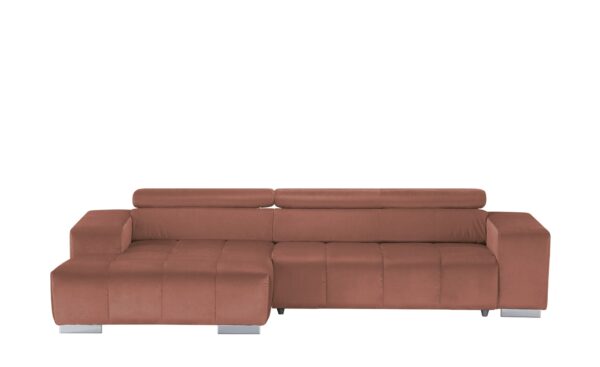 uno Ecksofa  Origo ¦ orange ¦ Maße (cm): B: 307 H: 73 T: 186 Polstermöbel > Sofas > Ecksofas - Höffner