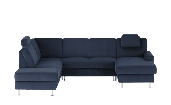 meinSofa Wohnlandschaft  Jana ¦ blau ¦ Maße (cm): B: 309 H: 87 T: 235 Polstermöbel > Sofas > Schlafsofas - Höffner