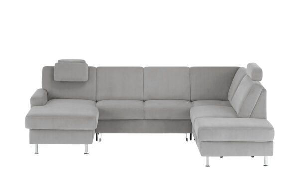 meinSofa Wohnlandschaft  Jana ¦ grau ¦ Maße (cm): B: 309 H: 87 T: 235 Polstermöbel > Sofas > Schlafsofas - Höffner