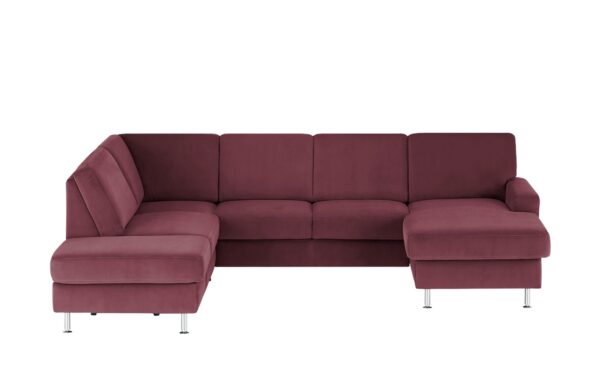 meinSofa Wohnlandschaft  Jana ¦ lila/violett ¦ Maße (cm): B: 309 H: 87 T: 235 Polstermöbel > Sofas > Wohnlandschaften - Höffner