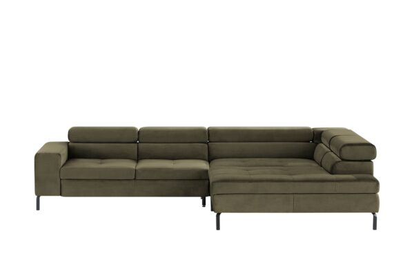 Gallery M Ecksofa  Felicia Due ¦ grün ¦ Maße (cm): B: 309 H: 72 T: 215 Polstermöbel > Sofas > Ecksofas - Höffner