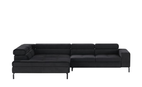 Gallery M Ecksofa  Felicia Due ¦ schwarz ¦ Maße (cm): B: 309 H: 72 T: 215 Polstermöbel > Sofas > Ecksofas - Höffner