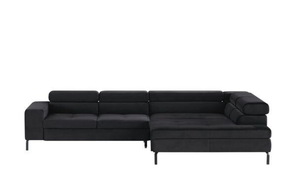 Gallery M Ecksofa  Felicia Due ¦ schwarz ¦ Maße (cm): B: 309 H: 72 T: 215 Polstermöbel > Sofas > Ecksofas - Höffner