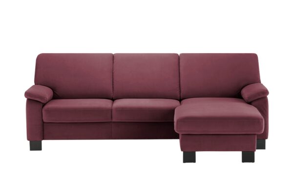 meinSofa Ecksofa  Veit ¦ rot ¦ Maße (cm): B: 232 H: 90 T: 168 Polstermöbel > Sofas > Ecksofas - Höffner