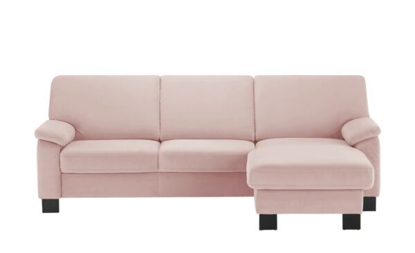 meinSofa Ecksofa  Veit ¦ rosa/pink ¦ Maße (cm): B: 232 H: 90 T: 168 Polstermöbel > Sofas > Ecksofas - Höffner