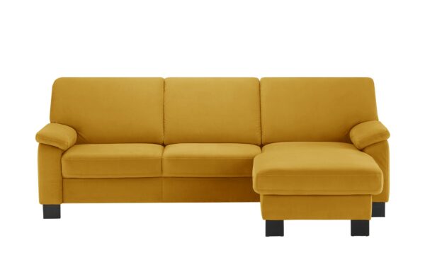 meinSofa Ecksofa  Veit ¦ gelb ¦ Maße (cm): B: 232 H: 90 T: 168 Polstermöbel > Sofas > Ecksofas - Höffner