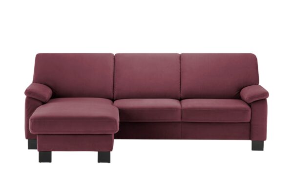 meinSofa Ecksofa  Veit ¦ rot ¦ Maße (cm): B: 232 H: 90 T: 168 Polstermöbel > Sofas > Ecksofas - Höffner