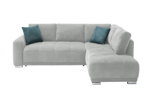 bobb Ecksofa  Kerrin ¦ grau ¦ Maße (cm): B: 253 H: 86 T: 215 Polstermöbel > Sofas > Ecksofas - Höffner