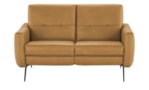 himolla Ledersofa  6271 ¦ gelb ¦ Maße (cm): B: 148 H: 89 T: 99 Polstermöbel > Sofas > 2-Sitzer - Höffner